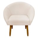 Ver imagem 5 de Kit 2 Poltronas Decorativa para Sala Recepção Manicure Consultório Stella Suede