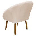 Ver imagem 7 de Kit 2 Poltronas Decorativa para Sala Recepção Manicure Consultório Stella Suede