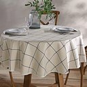 Ver imagem 1 de Toalha de Mesa Quadrada 140x140cm Clean Athenas Ieda - Dohler Estampada