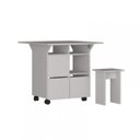 Ver imagem 6 de Mesa de Jantar 4 Lugares Quadrado Tampo Dobrável MDP