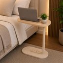 Ver imagem 5 de Mesinha Lateral MDF para Sofá Cama Sala Quarto Porta Objetos