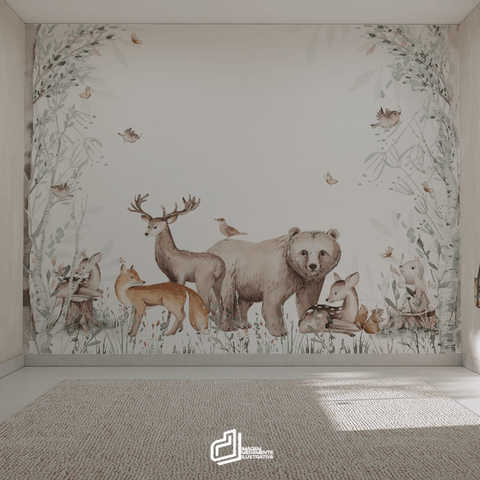 Painel Safari Aquarela-md08