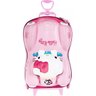 Mochila Mala Infantil Hello Kitty Carro Maxtoy Diplomata com Rodinha Rosa - 2