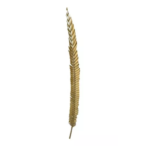 1 Folha de Palmeira Latania Alvejada Fina Decoração Vitrines