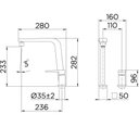 Ver imagem 5 de Monocomando para Cozinha com Ducha Manual Bistrô Tech Cromado Docol