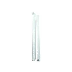 Corrediça Metálica 350mm Epóxi Branca Bigfer