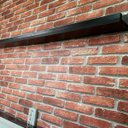 Ver imagem 5 de Adesivo Tijolo Vermelhop Vinil 3d Lavável Impermeável Parede Autocolante Cozinha e Banheiro