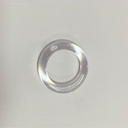 Ver imagem 2 de Kit Argola Cristal Porta Guardanapo, Ideal para Casamento, Mesa Posta e Festas Elegantes