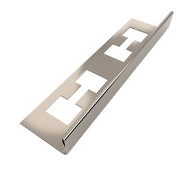 Perfil "l", Aço Inox 304. Brilho - 2 X 10 X 900 Mm - 1