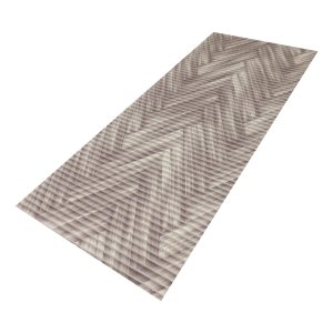 Tapete Passadeira Cozinha Antiderrapante 1 M X45cm Estamp.06