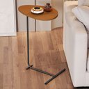 Ver imagem 1 de Mesa de Canto Orgânica Alamanda Nature/preto - Jb Bechara