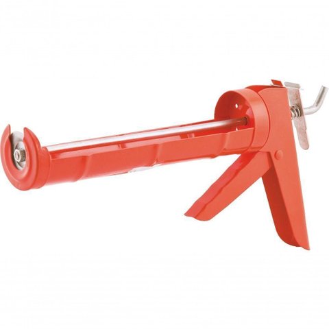 Aplicador para Silicone Vermelho Metálico - Nove54