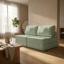 Ver imagem 1 de Sofá Cama 3 Lugares na Caixa 180 cm Versa Bouclê B05 - D'Rossi