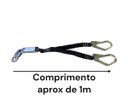 Ver imagem 2 de Talabarte Y Elastizado com Abs Absorvedor de Energia Life Cintos Life-6004 Conector 55mm