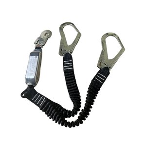 Talabarte Y Elastizado com Abs Absorvedor de Energia Life Cintos Life-6004 Conector 55mm