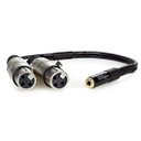Ver imagem 1 de Cabo Adaptador P2 Femea para 2 Xlr Femea - 10 Metros