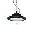 Ver imagem 5 de Luminária Led Ufo High Bay 200w Galpão Industrial 6000k