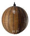 Ver imagem 6 de Kit Utron 3 Lustres Luminária Pendente Junco Globo Bola 35cm Globo 35 Natural