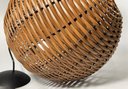 Ver imagem 5 de Kit Utron 3 Lustres Luminária Pendente Junco Globo Bola 35cm Globo 35 Natural