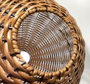 Ver mais imagens de Kit Utron 3 Lustres Luminária Pendente Junco Globo Bola 35cm Globo 35 Natural