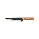 Ver imagem 1 de Faca Peixeira Cozinha Corte Preciso Lâmina Aço Carbono Cabo Madeira Tramontina 17,8cm