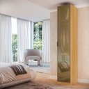 Ver imagem 1 de Guarda Roupa Modular 1 Porta Reflecta com Gavetas 45cm Altezza Belmax:freijó
