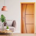Ver imagem 2 de Folha de Porta Frisada HDF Modelo 193 Mapaf:60 cm