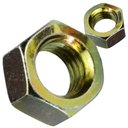 Ver imagem 1 de Porca Sextavada M8 Din 934 Ma-1,25 Cl 8 Bicromatizado - 200un