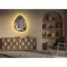 Espelho Orgânico Decorativo Lapidado com Led 90x65 Cm E02 para Sala, Quarto, Banheiro, 3000k 110v - 6