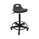 Ver imagem 2 de Banco Semi Sentado Skin (pu) - Sapata Fixa - Ajuste Altura - Aro Apoio