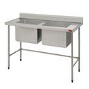 Ver imagem 1 de Pia com 2 Cubas 1.90m 1.90