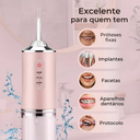 Ver imagem 3 de Limpador Bucal Irrigador Oral Portátil Bivolt Rosa