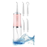 Limpador Bucal Irrigador Oral Portátil Bivolt Rosa - 1