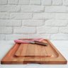 Tábua de Madeira Grande 52cm para Carne Churrasco Tabuleiro de Corte para Cozinha Simonaggio - 4