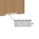 Ver imagem 4 de Armário Aéreo de Canto Reto 2 Portas Lúmina Luciane Móveis Freijó/freijó