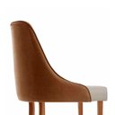 Ver imagem 6 de Conjunto com 2 Cadeiras Esmeralda em Madeira Maciça para Sala de Jantar Moderna Mobília