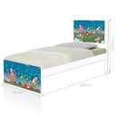 Ver imagem 3 de Bi Cama Juvenil Zap Fundo do Mar com Colchões
