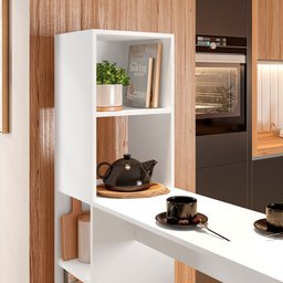 Bancada Gourmet Adelaide:branco - 5