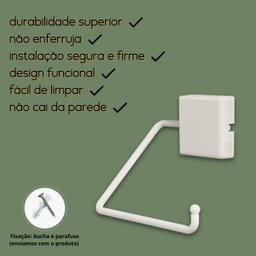 Porta Papel Higiênico - Organizador de Banheiro - Linha Premium - 2