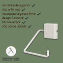 Ver imagem 2 de Porta Papel Higiênico - Organizador de Banheiro - Linha Premium