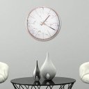 Ver imagem 3 de Relógio de Parede Rose Gold 30cm Fundo em Desenhos de Mármore