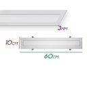Ver imagem 2 de Painel Luminária LED 18W Embutir 10x60cm 3000K St1227