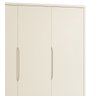Guarda-Roupa Retrô 3 Portas Classic New Areia Fosco com Madeira - Reller - 4