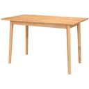 Ver imagem 1 de Mesa Retangular de Madeira 120cm Resistente Luxo 4 Lugares