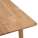 Ver imagem 6 de Mesa Retangular de Madeira 120cm Resistente Luxo 4 Lugares