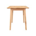 Ver imagem 2 de Mesa Retangular de Madeira 120cm Resistente Luxo 4 Lugares
