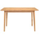 Ver imagem 3 de Mesa Retangular de Madeira 120cm Resistente Luxo 4 Lugares