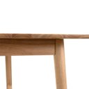 Ver imagem 4 de Mesa Retangular de Madeira 120cm Resistente Luxo 4 Lugares
