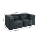 Ver imagem 3 de Sofá Modular 2 Lugares com Braços Laterais Easybox CabeCasa MadeiraOriginals