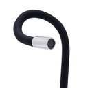 Ver imagem 4 de Torneira Pia Cozinha Tanque Mesa Parede Duas Saídas Mangueira Tubo Flexível Preto Metal Luxo